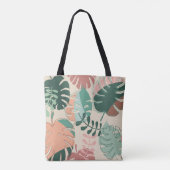 Sac fourre-tout Monstera Boho (Dos)
