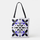 Sac fourre-tout Motif Cobalt Classic Tile (Dos)