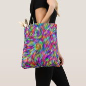 Sac fourre-tout Motif de fourrure Leopard (De près)