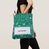 Sac fourre-tout motif de l'école (De près)