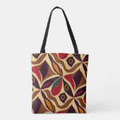 Sac fourre-tout motif de style africain (Dos)