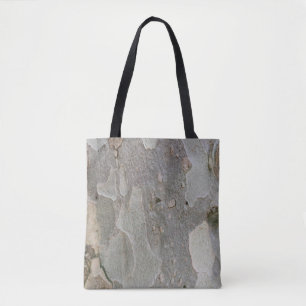 Sac fourre-tout motif d'écorce d'arbre