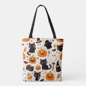 Sac fourre-tout Motif d'Halloween (Dos)