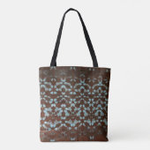 Sac fourre-tout Motif d'impression Shibori (Dos)