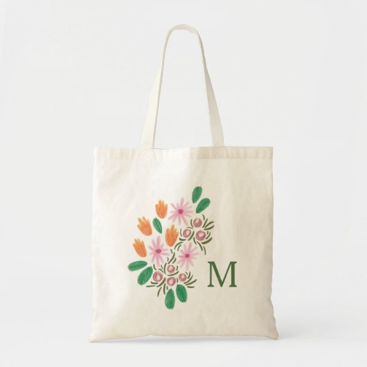 Sac fourre-tout - motif floral de MAXINE (Devant)