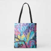 Sac fourre-tout Motif Graffiti (Devant)