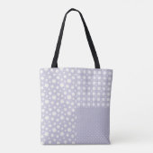 Sac fourre-tout Motif Patchwork Lavender Spring Pa (Dos)