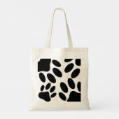 Sac fourre-tout Motif Pawprint de chien (Dos)