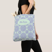 Sac fourre-tout motif tendance (De près)