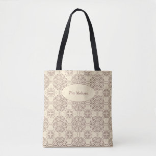 Sac fourre-tout motif tendance