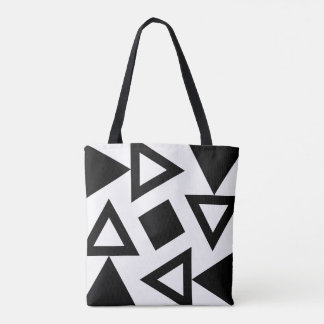 Sac fourre-tout Motif triangle géométrique chic