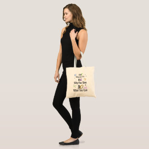 Sac fourre-tout motivationnel – Cadeau inspirant