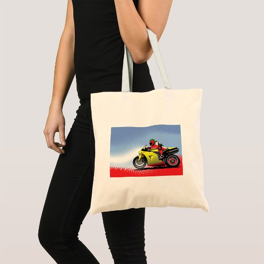 Sac fourre-tout moto jaune