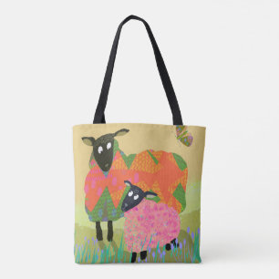 Sac fourre-tout mouton mignon