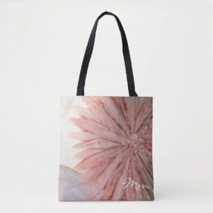 Sac fourre-tout, Moyenne "Fleur Pinkish"