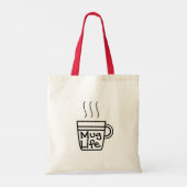 Sac fourre-tout Mug Life (Dos)