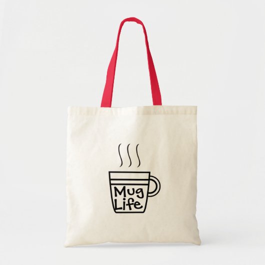 Sac fourre-tout Mug Life (Devant)