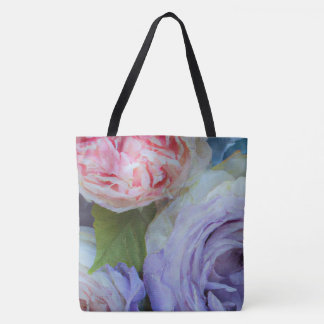 sac fourre-tout multi-fleurs doux