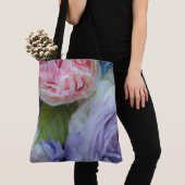 sac fourre-tout multi-fleurs doux (De près)