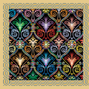 Sac fourre-tout multicolore de couleur de bijou