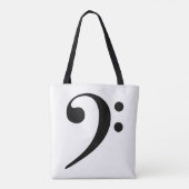 Sac fourre-tout musical Bass Clef (Dos)