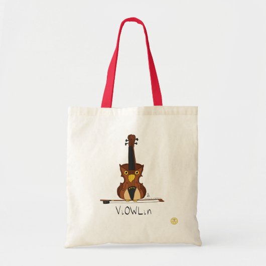 Sac fourre-tout musical ViOWLin Violin Owl (Devant)
