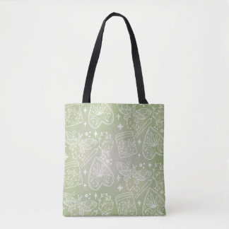 Sac fourre-tout Mystique Vert Sage - Moth, Herbes
