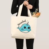 Sac fourre-tout Narwhal (Devant (produit))