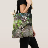 Sac fourre-tout Nature Fleur Blanche (De près)