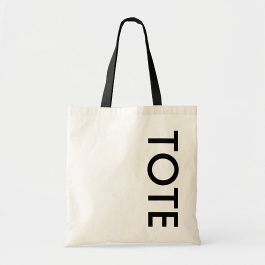 SAC FOURRE-TOUT NATUREL ET NOIR (Devant)