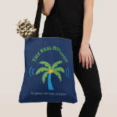 Sac fourre-tout Navy FLVS "Le véritable point chau (De près)