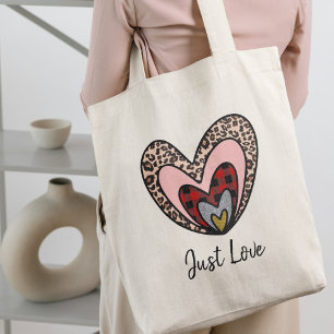 Sac fourre-tout Nested Hearts – Just Love Design