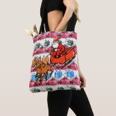 Sac fourre-tout noël (De près)