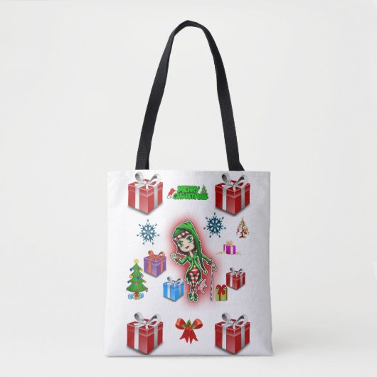 sac fourre-tout noël (Devant)