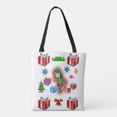 sac fourre-tout noël (Dos)