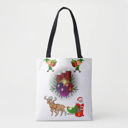 Sac fourre-tout Noël (Devant)