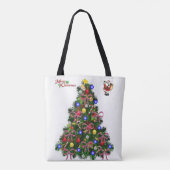 Sac fourre-tout noël (Dos)