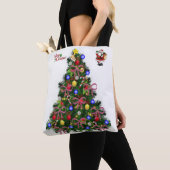 Sac fourre-tout noël (De près)