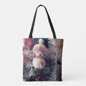 Sac fourre-tout Noël Bonhomme de Neige (Dos)