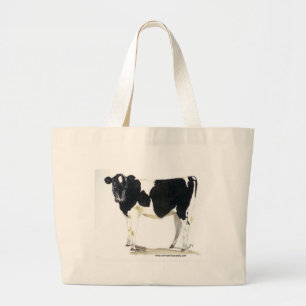 sac fourre-tout noir et blanc