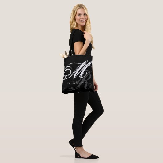 Sac fourre-tout noir Monogram tout-en-un (Sur le modèle)