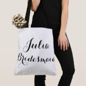 Sac fourre-tout nom personnalisé (De près)