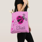 Sac fourre-tout nommé de coccinelle à filles (De près)