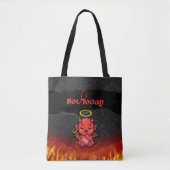 Sac fourre-tout Not Today satan (Devant)