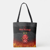 Sac fourre-tout Not Today satan (Dos)