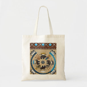 Sac fourre-tout occidental à "Sandpainting" de