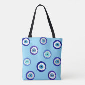 Sac fourre - tout oculaire mal, motif grec, couleu (Dos)