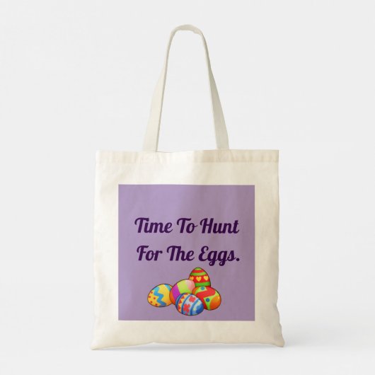 Sac fourre-tout œufs de Pâques (Dos)