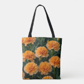 Sac fourre-tout Orange Carnations Image No. 2 (Dos)