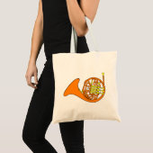 Sac fourre-tout Orange de la Corne (Devant (produit))